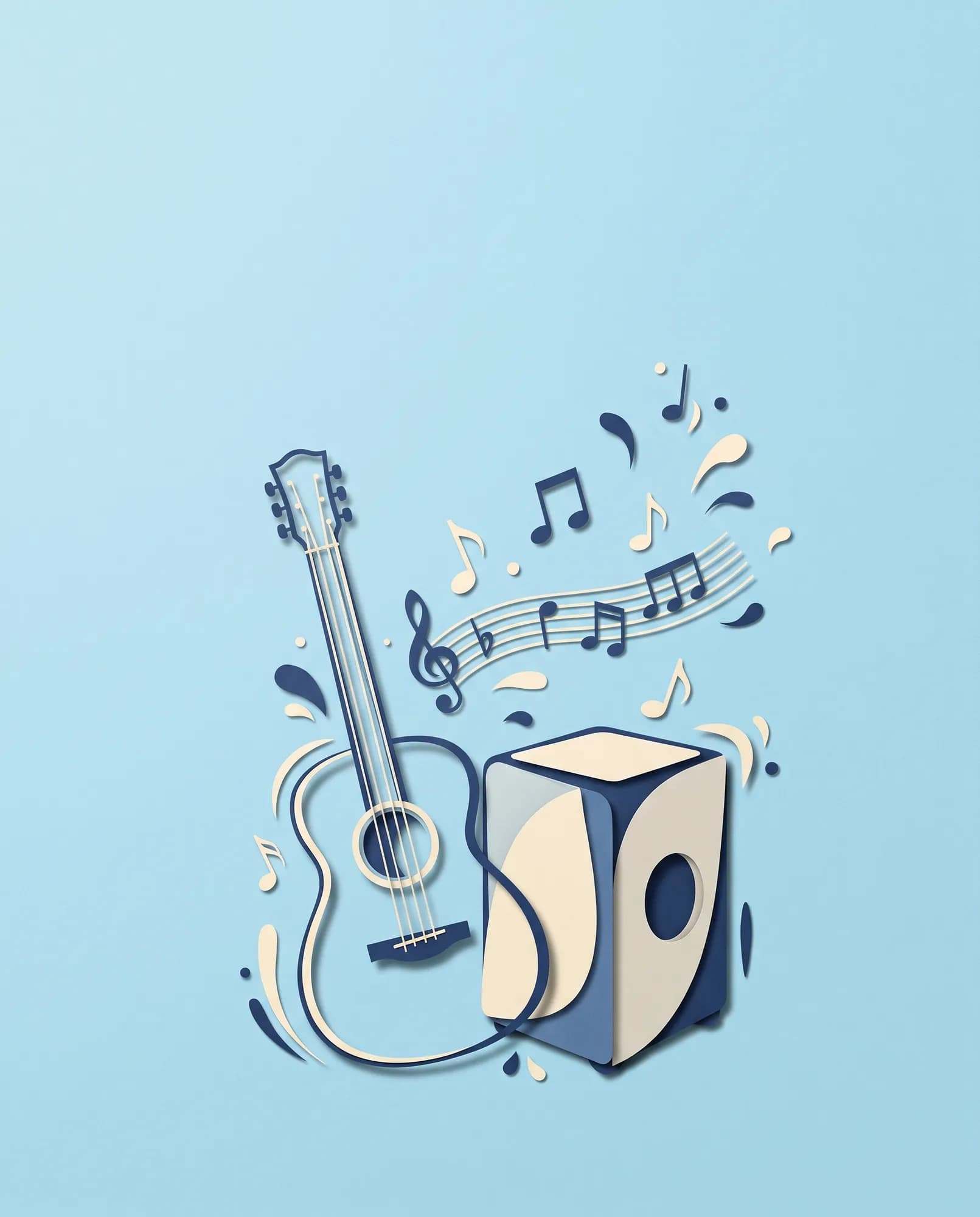 Papírová koláž – Jam Session