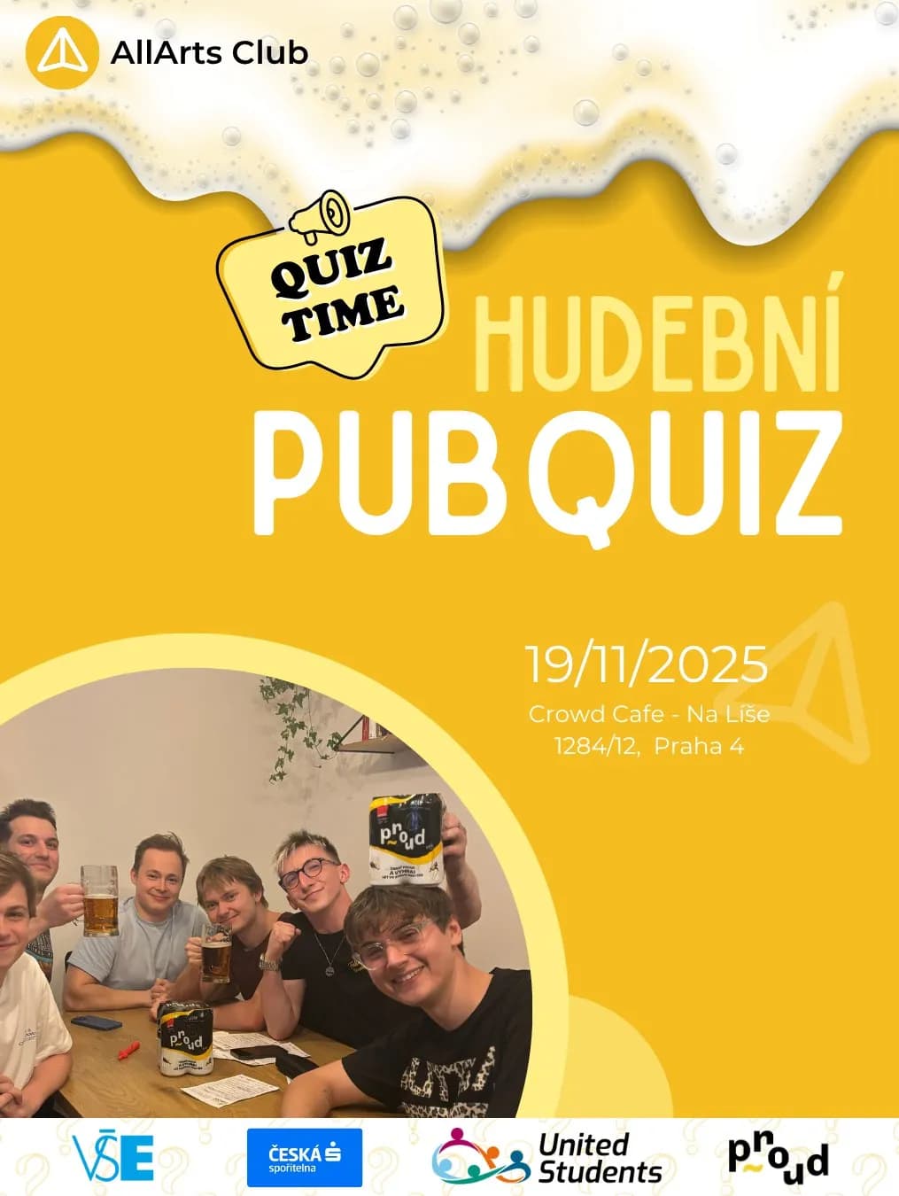 Plakát: Hudební pub kvíz