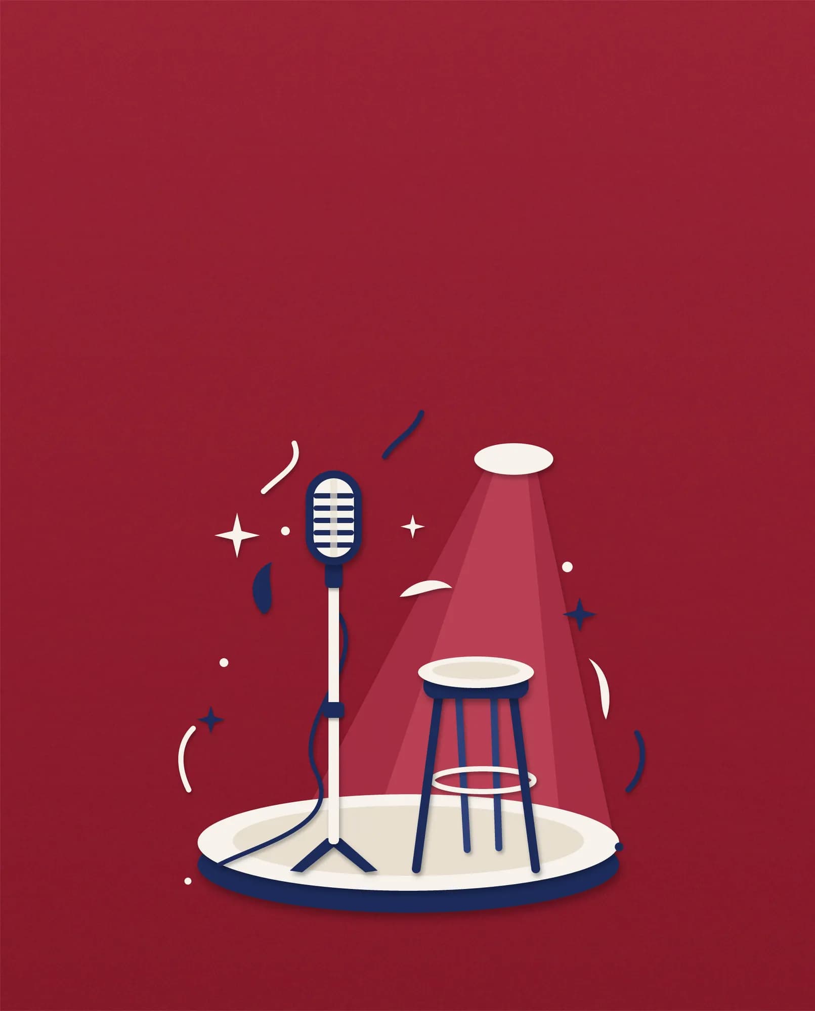 Papírová koláž – Stand-up